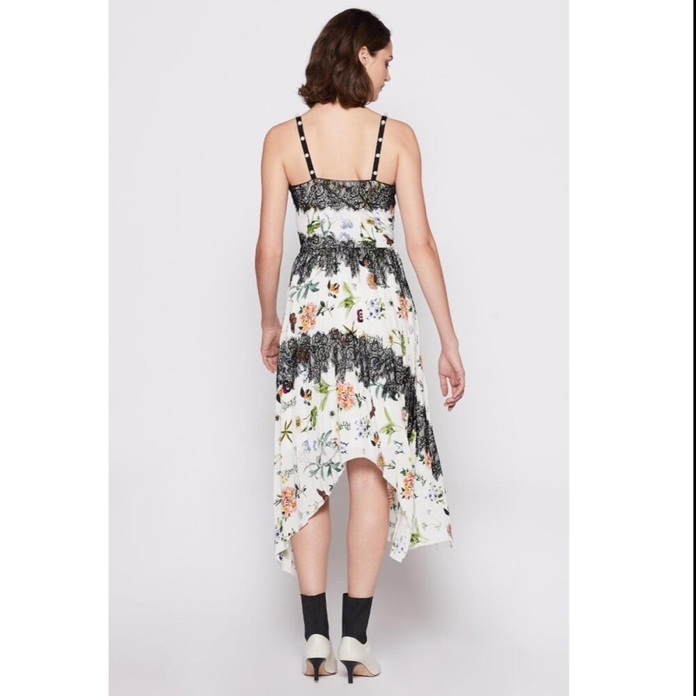 Joie | Onelia Porcelain Butterfly Dress NWT Size 10 - Picture 5 of 16
